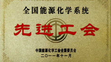 集團公司工會被授予全國能源化學(xué)系統(tǒng)先進(jìn)工會榮譽稱號